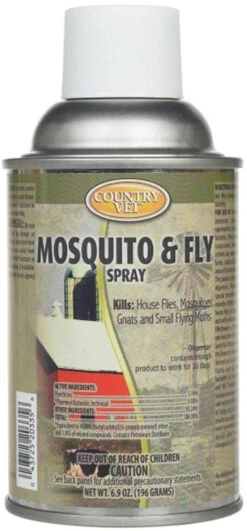 Country Vet 6.9 Oz. Mosquito & Fly Enforcer Spray Refill -Garden Tools Shop 1243945 76427.1630130411