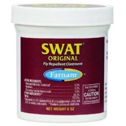 Farnam 6-Ounce Swat Fly Repellent Ointment - Pink -Garden Tools Shop 130632 06195.1630130337