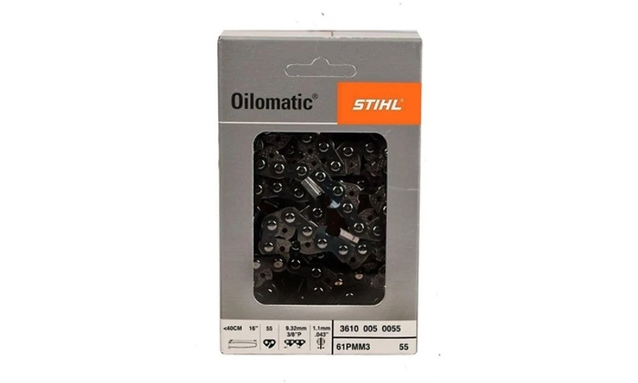 Stihl 10" Oilomatic Chainsaw Chain Loop (61 PMM3 39 Drive Links) 3 Stihl 10" Oilomatic Chainsaw Chain Loop (61 PMM3 39 Drive Links)