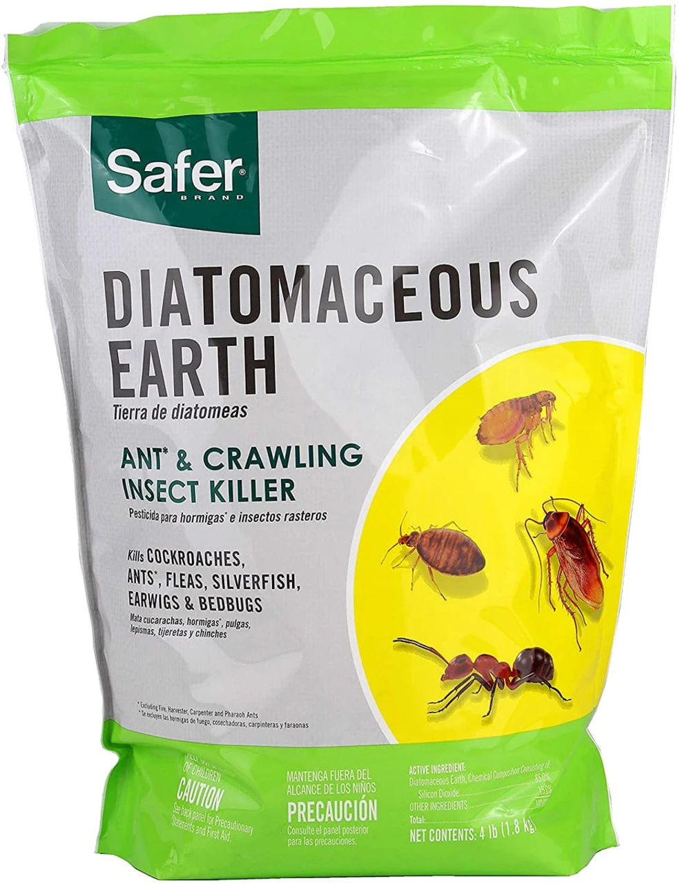 Safer Brand OMRI Crawling Insect Killer- 4lb Bag 3 Safer Brand OMRI Crawling Insect Killer- 4lb Bag