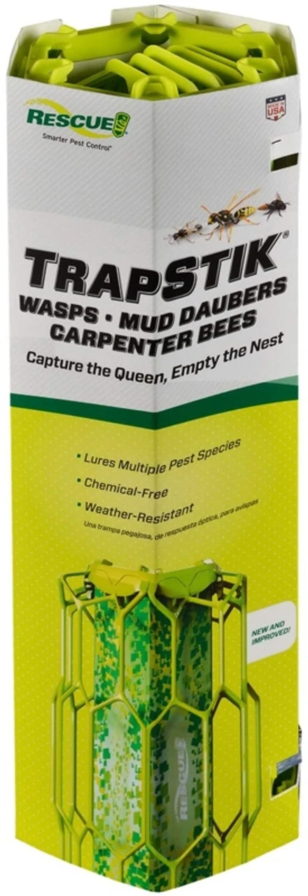 Rescue! TrapStik For Wasps, Mud Daubers And Carpenter Bees 4 Rescue! TrapStik For Wasps, Mud Daubers And Carpenter Bees - Image 2