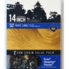 TriLink Twin Pack 14 In. S52 Semi Chisel Chainsaw Chain -Garden Tools Shop 1803280 70654.1673454274