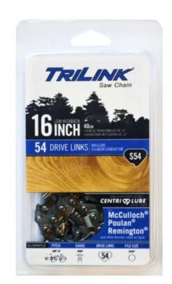 TriLink 16 In. S54 Semi Chisel Chainsaw Chain