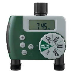 Orbit Digital 2 Outlet Hose Faucet Timer -Garden Tools Shop 1807205 45247.1630129183
