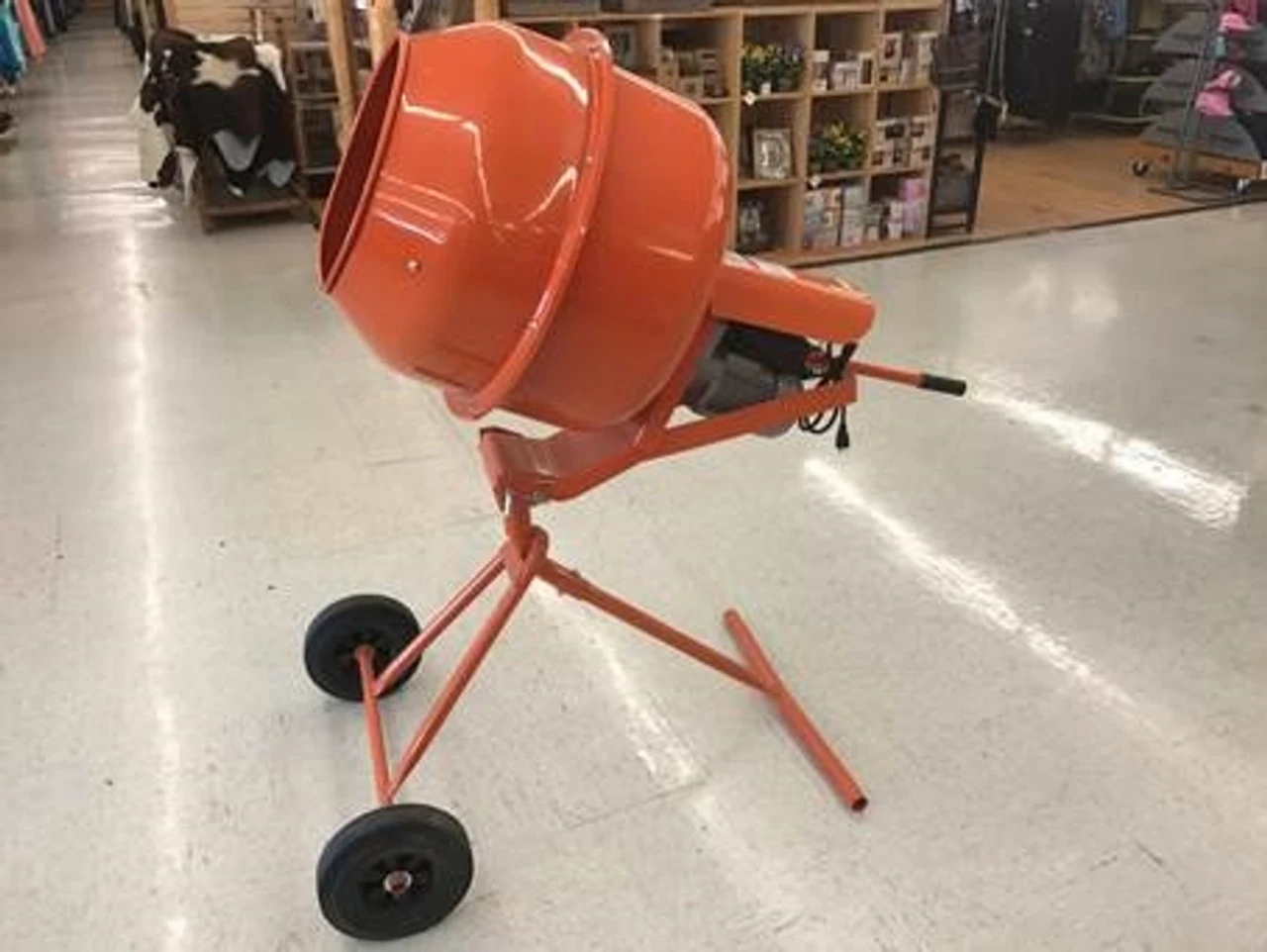 Focus On Tools 5.0 Cubic Feet Cement Mixer 3 Focus On Tools 5.0 Cubic Feet Cement Mixer