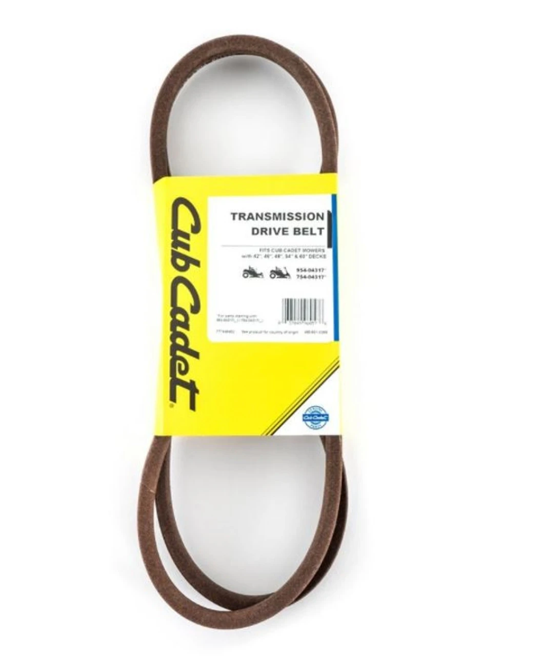 Cub Cadet Transmission Drive Belt For 42", 46", 48", 54" And 60" Mower Decks 8 Cub Cadet Transmission Drive Belt For 42", 46", 48", 54" And 60" Mower Decks - Image 6