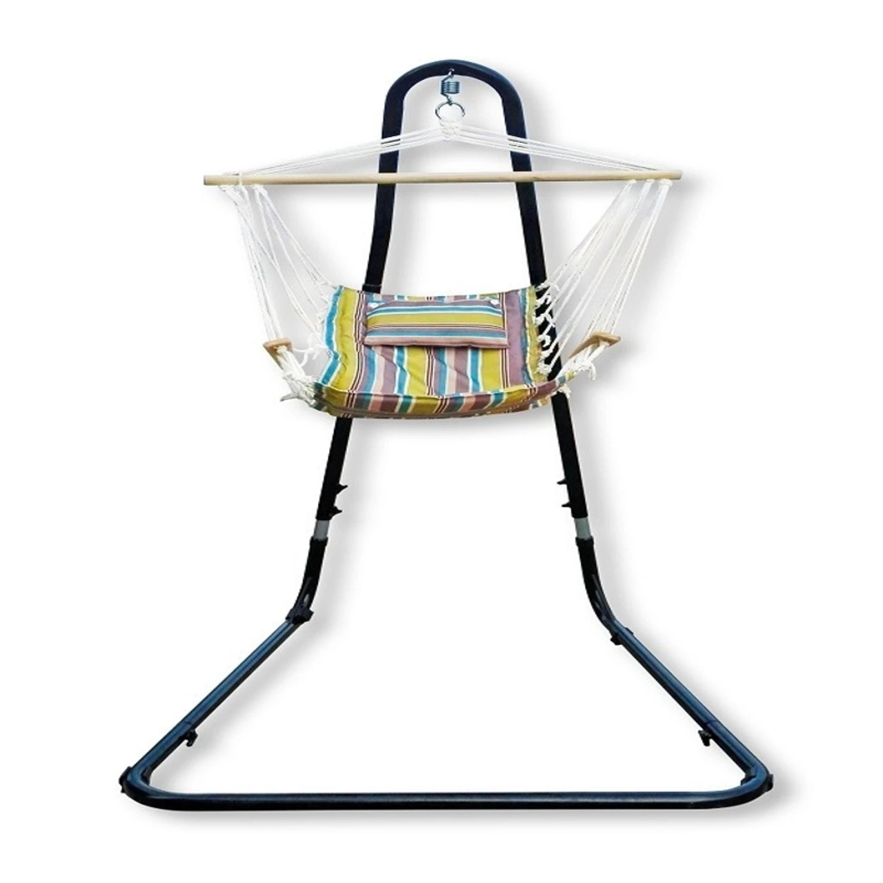 Backyard Expressions Metal Hanging Swing Chair Frame With X Base 3 Backyard Expressions Metal Hanging Swing Chair Frame With X Base