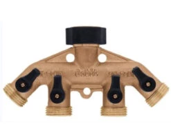 Orbit 4 Port Brass Hose Manifold -Garden Tools Shop 1962045 38398.1630068265