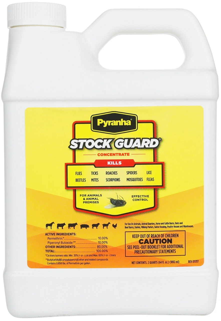 Pyranha - Stock Guard Fly Spray Concentrate 3 Pyranha - Stock Guard Fly Spray Concentrate