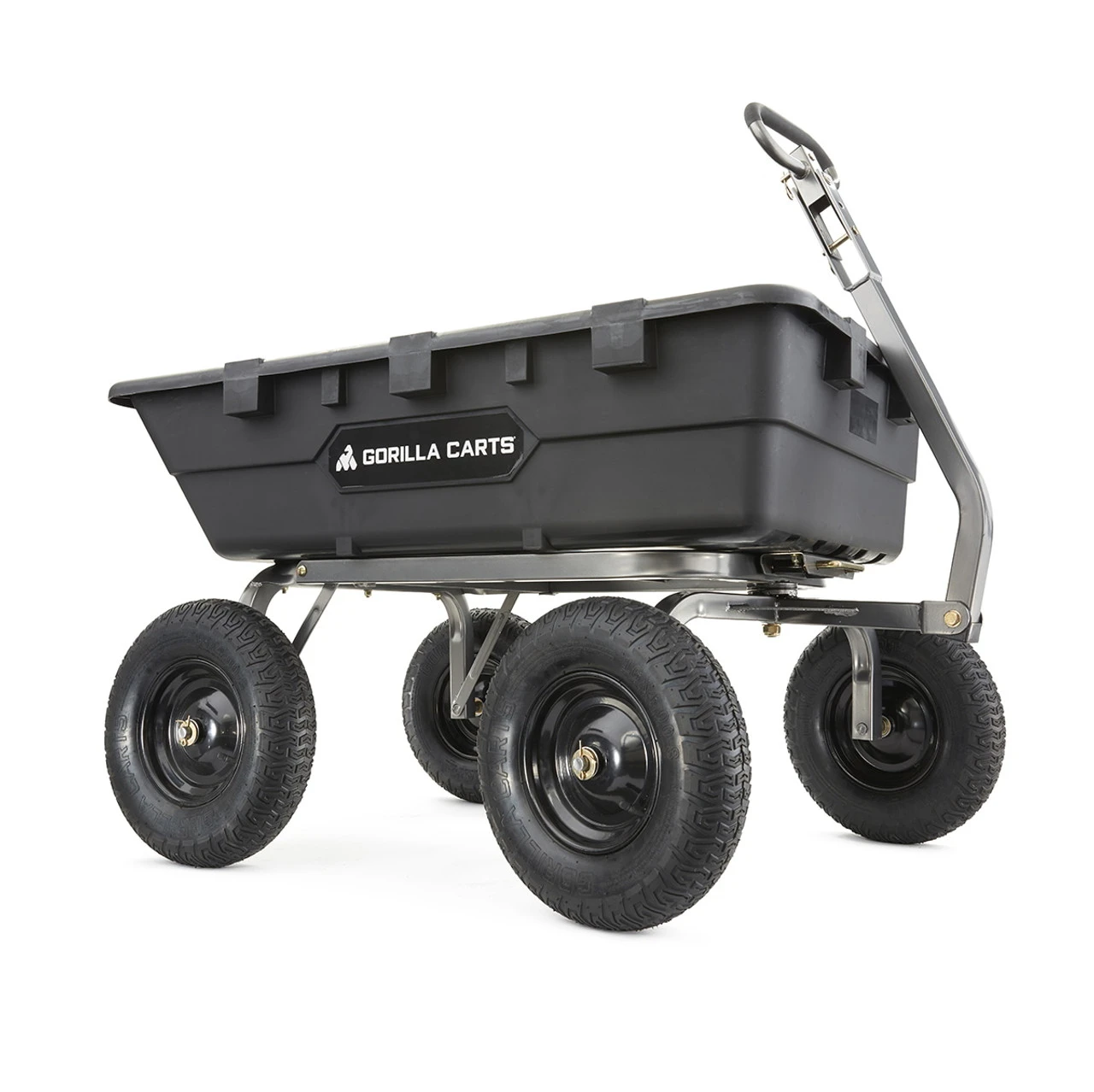 Gorilla Cart Heavy-Duty Poly Yard Dump Cart 3 Gorilla Cart Heavy-Duty Poly Yard Dump Cart