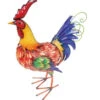 Backyard Expressions Metal Rainbow Rooster Garden Statue -Garden Tools Shop 2077060 10668.1673454857
