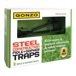 Gonzo Wire Gopher Trap - 2 Pack 7 Gonzo Wire Gopher Trap - 2 Pack -Garden Tools Shop 2102770 88590.1630075602