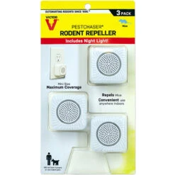 Victor Pest Mini Pestchaser Rodent Repeller W/Nightlight-3pk 7 Victor Pest Mini Pestchaser Rodent Repeller W/Nightlight-3pk -Garden Tools Shop 2221185 01 21191.1630130492