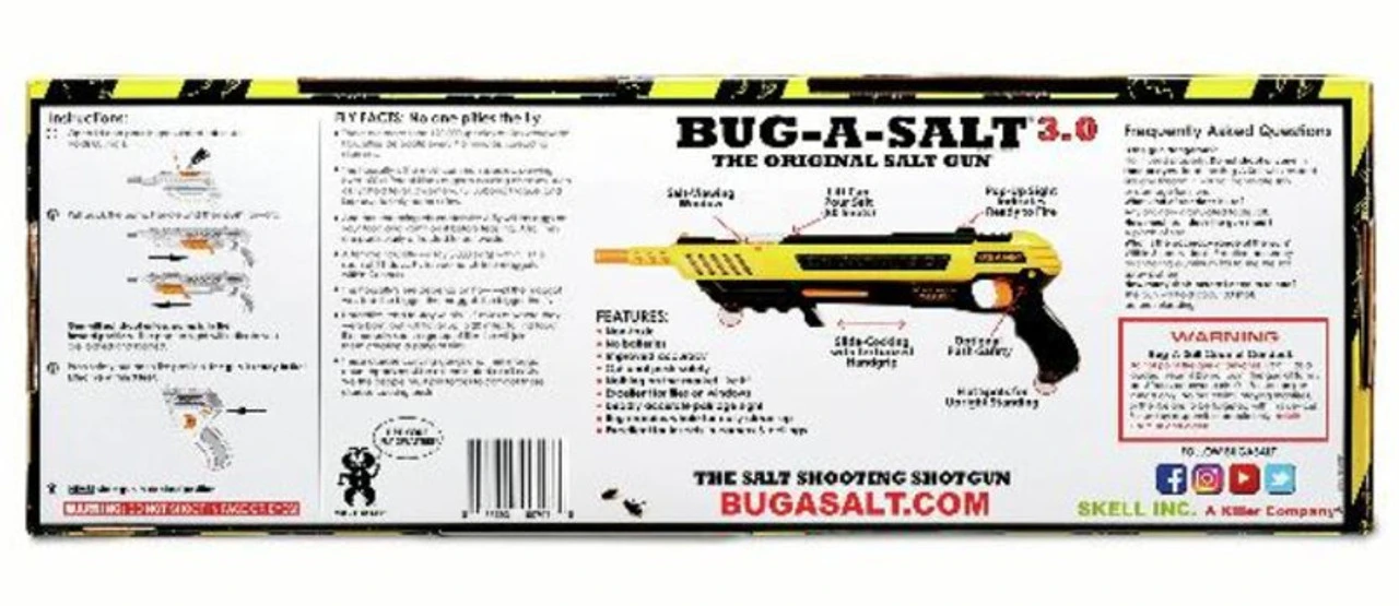 Bug-A-Salt 3.0 Pump Salt Shotgun - Yellow 8 Bug-A-Salt 3.0 Pump Salt Shotgun - Yellow - Image 6