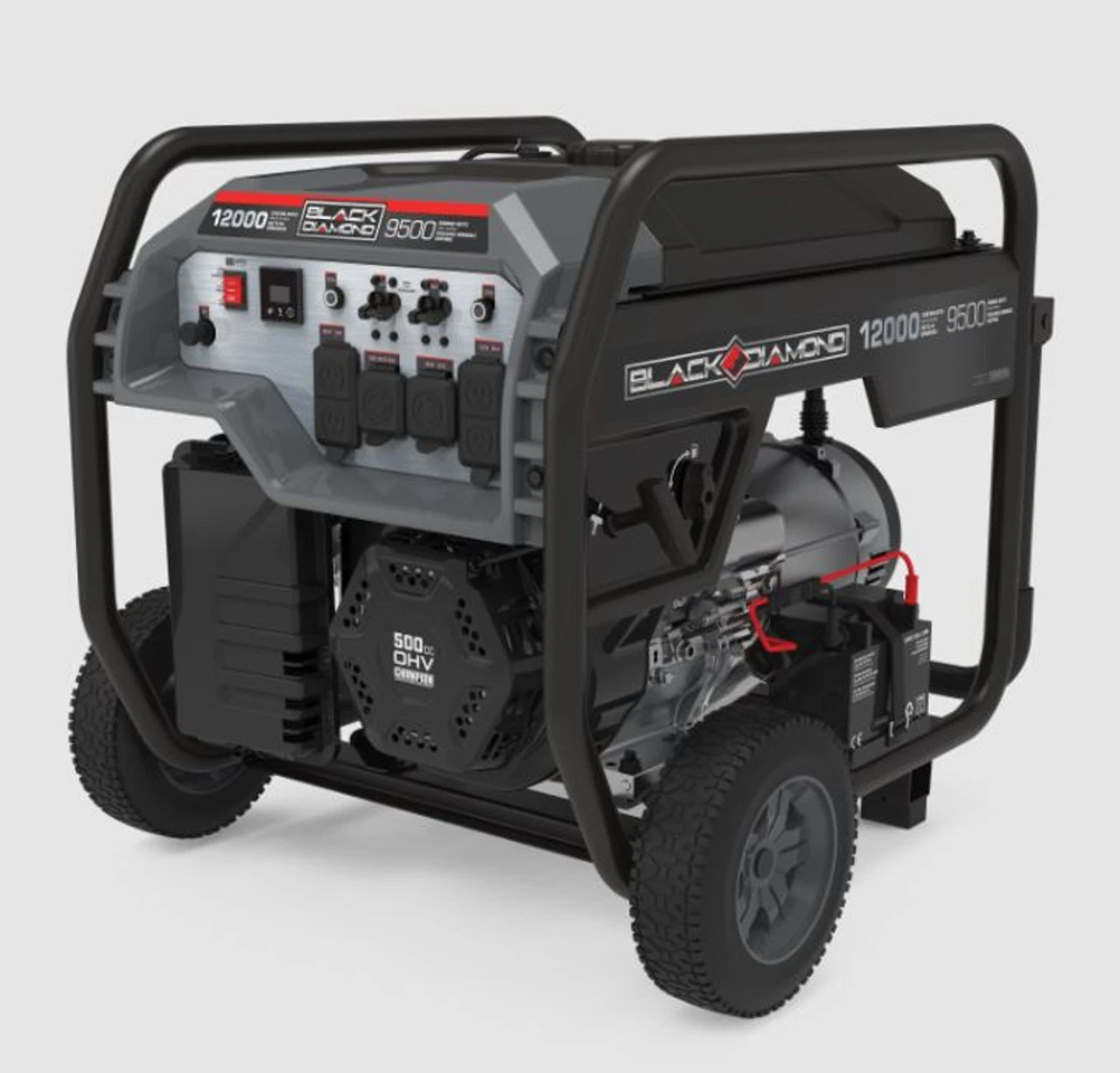 Black Diamond 5500W Portable Electric Start Generator 3 Black Diamond 5500W Portable Electric Start Generator