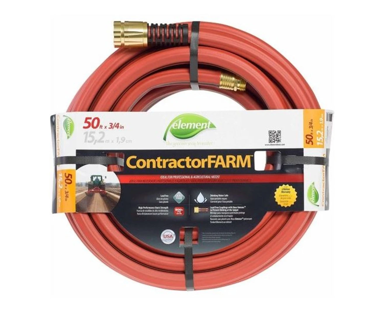 Element ContractorFARM 50ft Water Hose 3 Element ContractorFARM 50ft Water Hose
