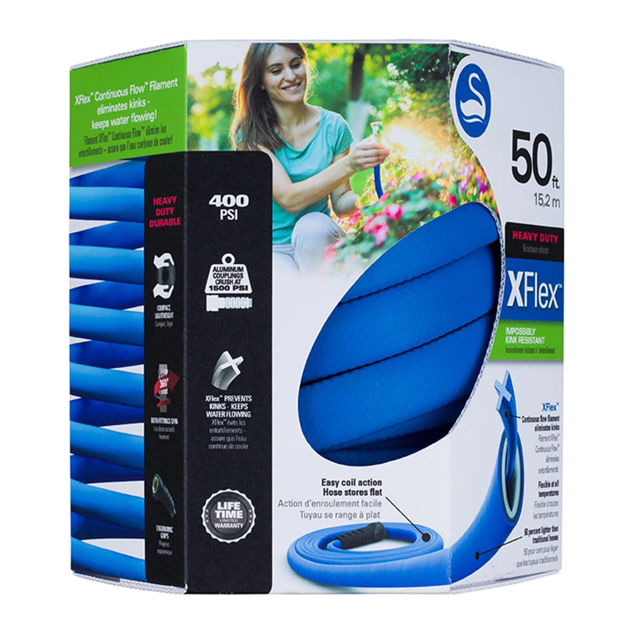 Swan Heavy Duty Xflex Kink Resistant 50ft Hose 5 Swan Heavy Duty Xflex Kink Resistant 50ft Hose - Image 3