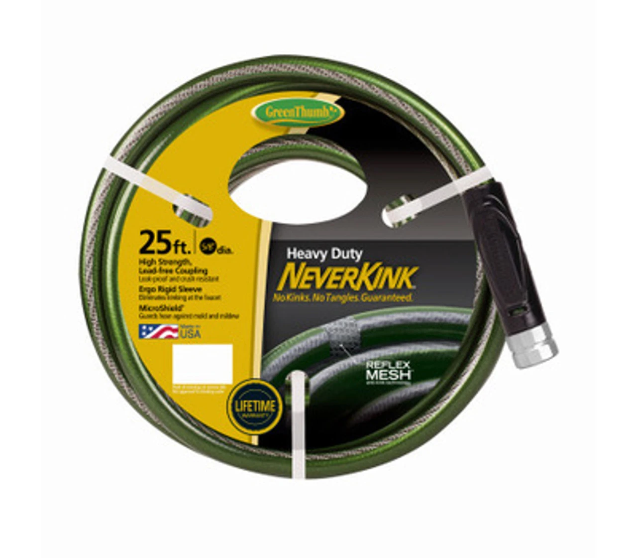 Swan Green Thumb NeverKink Heavy-Duty 25' Hose 3 Swan Green Thumb NeverKink Heavy-Duty 25' Hose