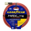 GoodyearMAXLite Hot Water Rubber+ Hose- 50' -Garden Tools Shop 2363000 01 19321.1673454483