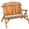 Jack Post Northwoods Oversized Log Bench 2 Jack Post Northwoods Oversized Log Bench -Garden Tools Shop 2451670 01 43819.1673454836