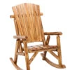 Jack Post Log Oversized Rocking Chair -Garden Tools Shop 2453325 1 80914.1673541033