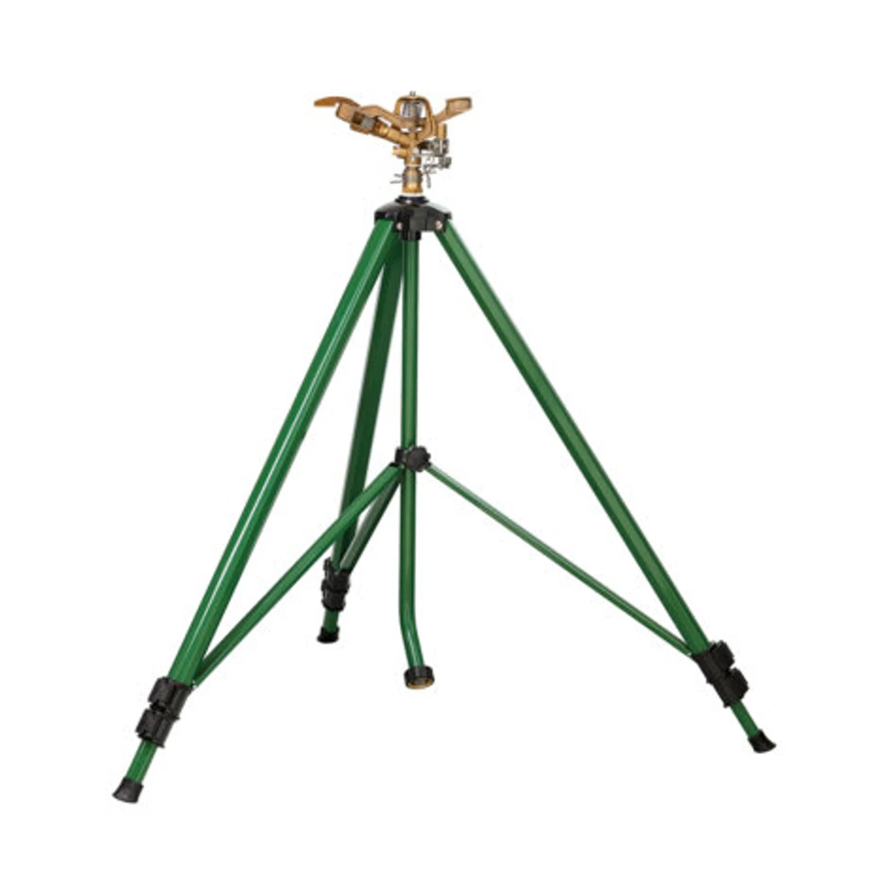 Orbit 3/4" Brass Impact Sprinkler W/Adjustable Tripod 3 Orbit 3/4" Brass Impact Sprinkler W/Adjustable Tripod