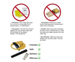 Rinne Traps Flip-N-Slide Mouse Trap 12 Rinne Traps Flip-N-Slide Mouse Trap -Garden Tools Shop 2526665 3 55829.1633986622