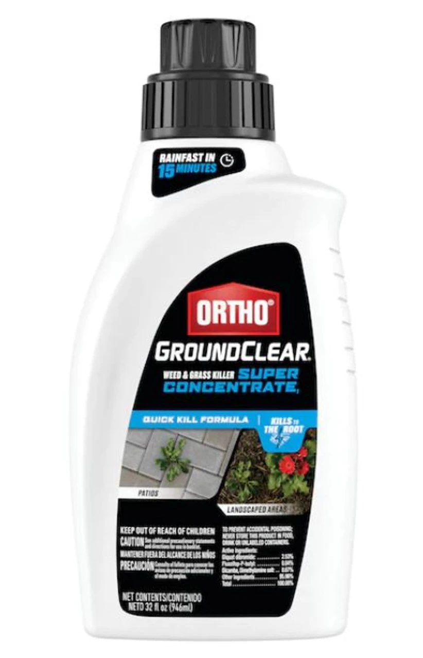 Ortho GroundClear Super-Concentrated Weed & Grass Killer- 32oz 3 Ortho GroundClear Super-Concentrated Weed & Grass Killer- 32oz