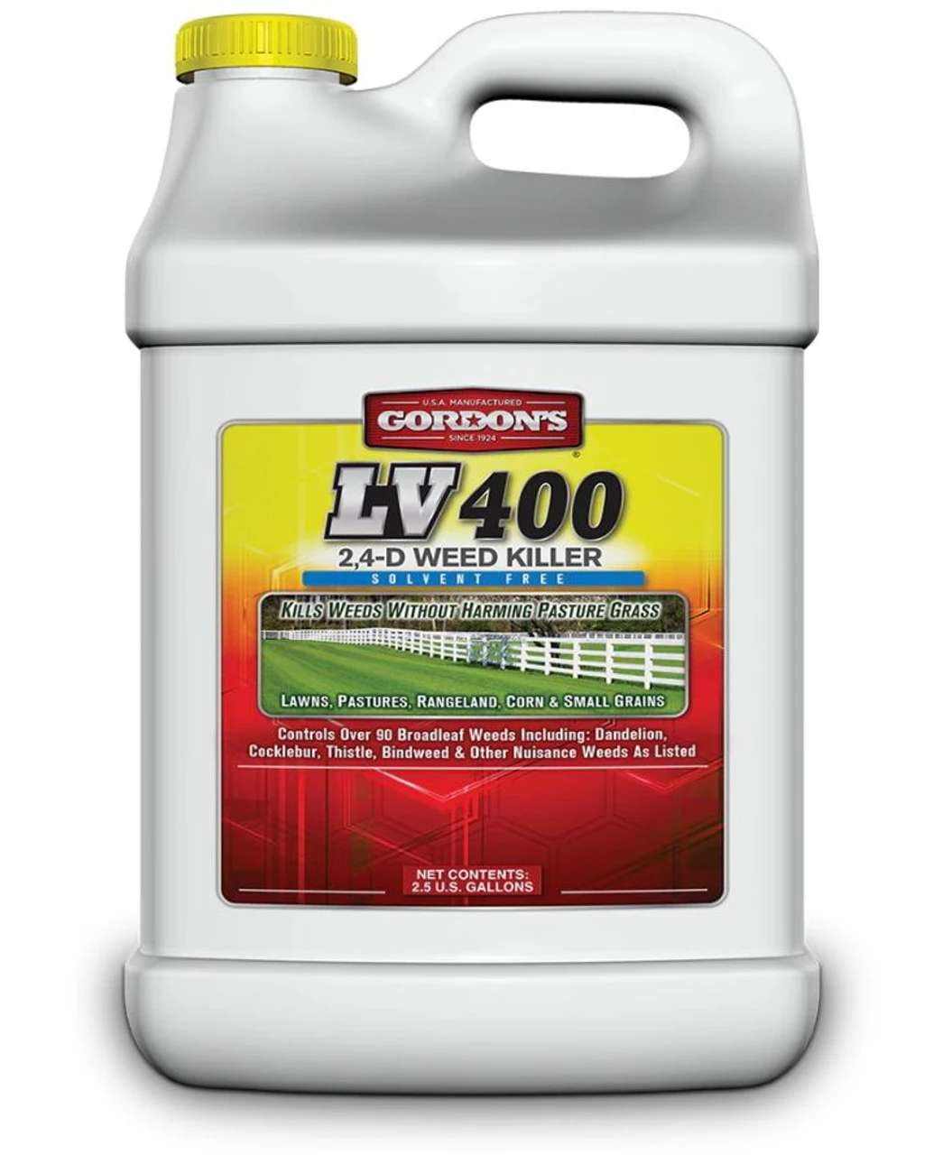 Gordon's LV 400 2 4-D Solvent Free Weed Killer Concentrate - 2.5 Gallons 3 Gordon's LV 400 2 4-D Solvent Free Weed Killer Concentrate - 2.5 Gallons