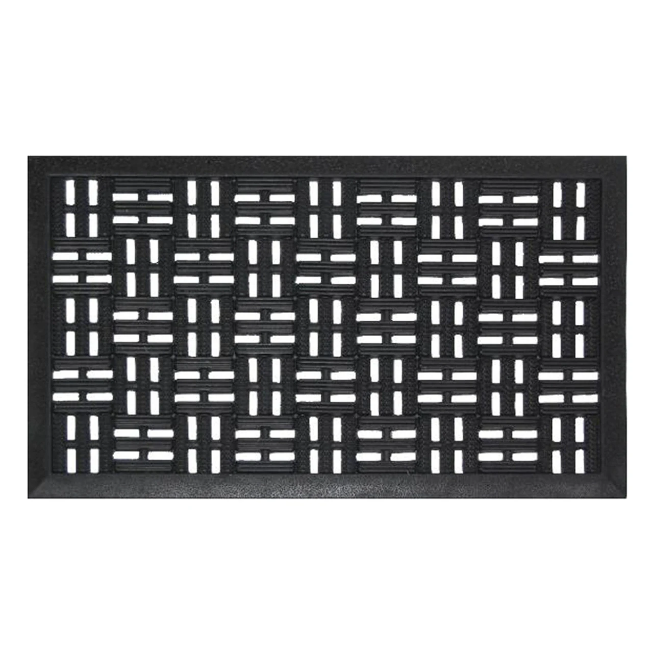 Direct Home 18x30 Rubber Parquet Doormat 3 Direct Home 18x30 Rubber Parquet Doormat