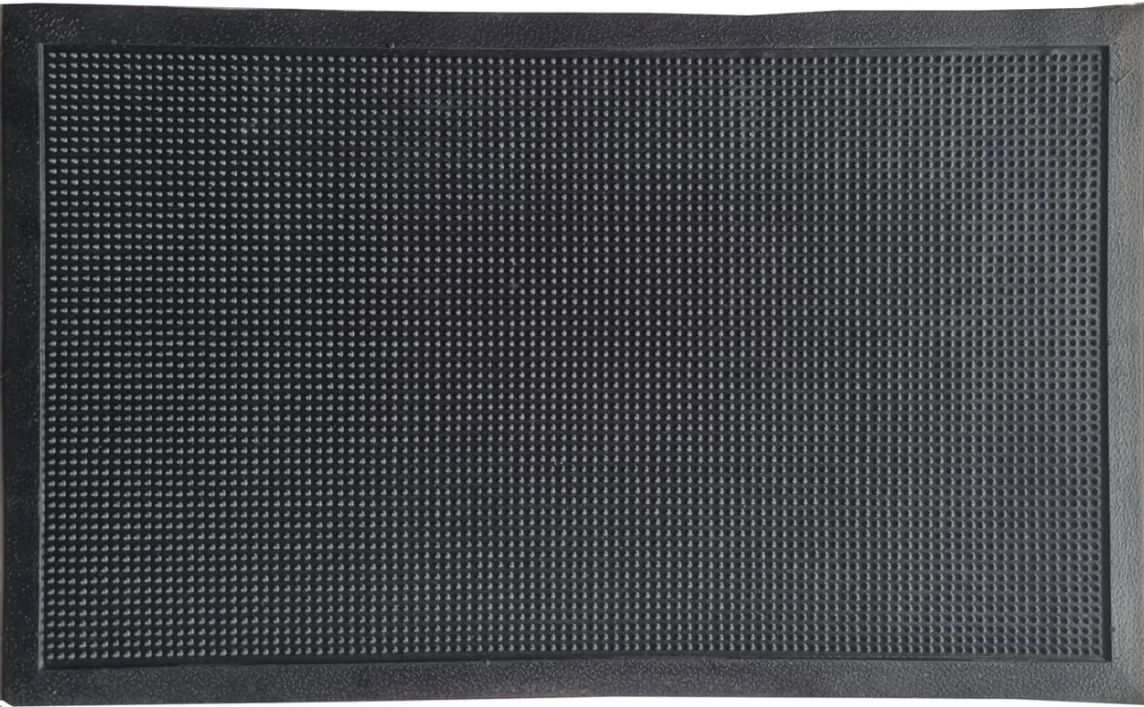 Direct Home Rugged Black Outdoor Pin Mat, 18x30 3 Direct Home Rugged Black Outdoor Pin Mat, 18x30