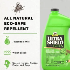Absorbine UltraShield Green Natural Fly Repellent 4 Gallon Case 7 Absorbine UltraShield Green Natural Fly Repellent 4 Gallon Case -Garden Tools Shop 2751050 3 69765.1673552529