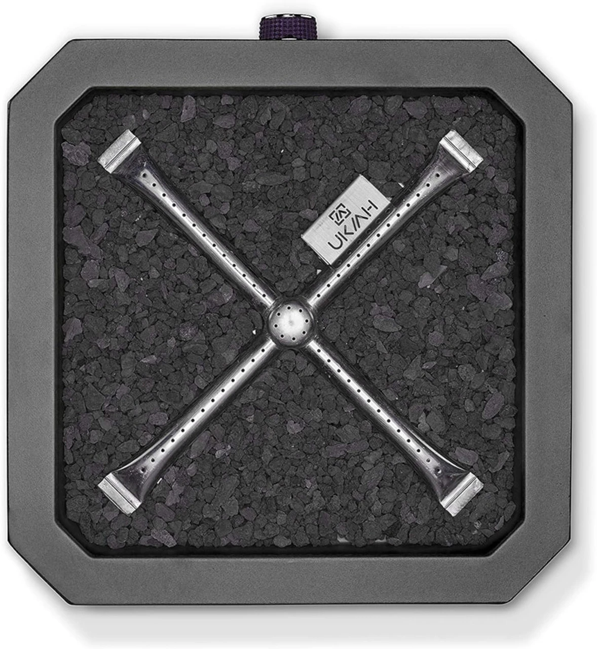 Ukiah Tailgater Propane Gas Square Portable Fire Pit 4 Ukiah Tailgater Propane Gas Square Portable Fire Pit - Image 2