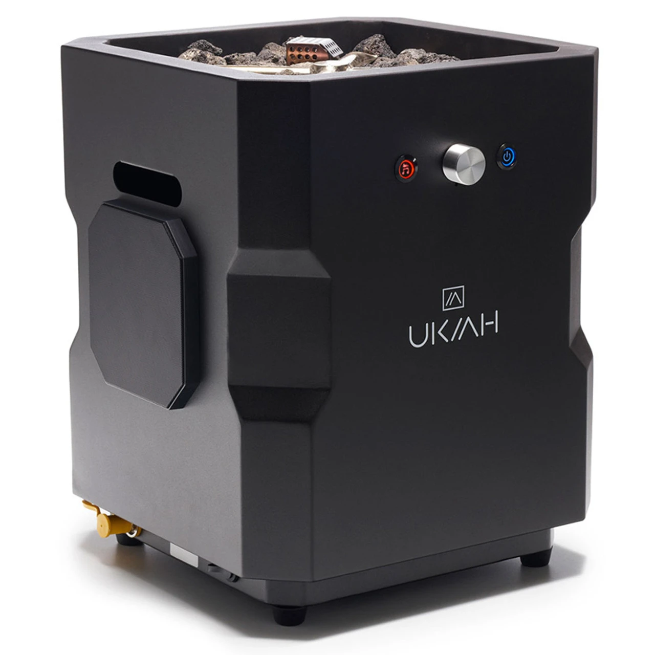 Ukiah Tailgater II Battery Powered Propane Gas Square Portable Fire Pit With 2.1 Bluetooth Speaker 3 Ukiah Tailgater II Battery Powered Propane Gas Square Portable Fire Pit With 2.1 Bluetooth Speaker