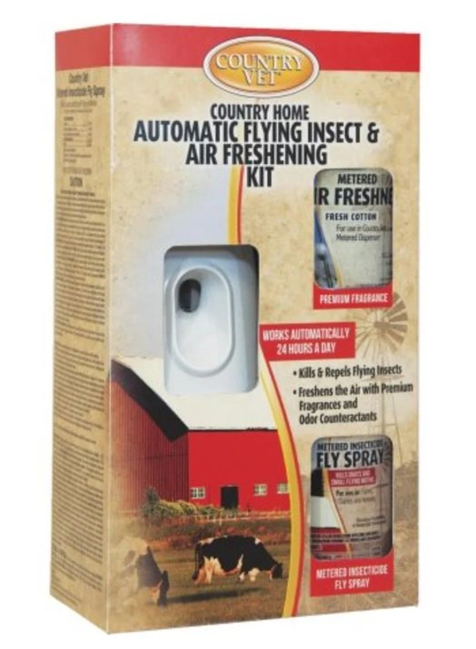 Country Vet Automatic Flying Insect Air Refreshing Kit 4 Country Vet Automatic Flying Insect Air Refreshing Kit - Image 2