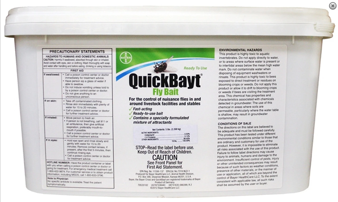 QuickBayt Fly Bait - 5lb 4 QuickBayt Fly Bait - 5lb - Image 2