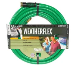 Swan Weatherflex 5/8" X 50' Medium Duty Garden Hose