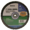 Arnold 7" X 1 1/2" Steel Diamond Tread Wheel 1 Arnold 7" X 1 1/2" Steel Diamond Tread Wheel -Garden Tools Shop 97267057 26115.1673454735