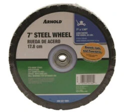 Arnold 7" X 1 1/2" Steel Diamond Tread Wheel 8 Arnold 7" X 1 1/2" Steel Diamond Tread Wheel -Garden Tools Shop 97267057 33460.1630068884