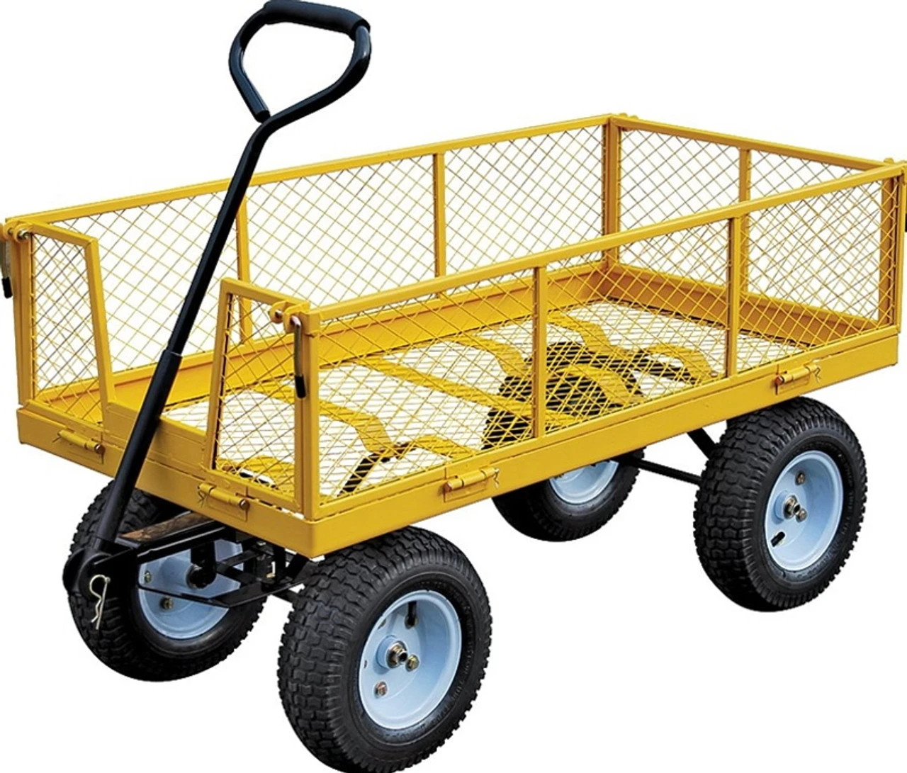 Landscapers Select Garden Cart, 48 In L X 24 In W, 1200 Lb, Heavy Gauge Steel, Pull Handle 3 Landscapers Select Garden Cart, 48 In L X 24 In W, 1200 Lb, Heavy Gauge Steel, Pull Handle
