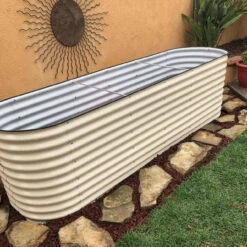 Vego Garden 32in. Extra Tall 10-In-1 Modular Metal Raised Garden Bed Kit 8 Vego Garden 32in. Extra Tall 10-In-1 Modular Metal Raised Garden Bed Kit -Garden Tools Shop P2531275 WHITE 1 93190.1643224513