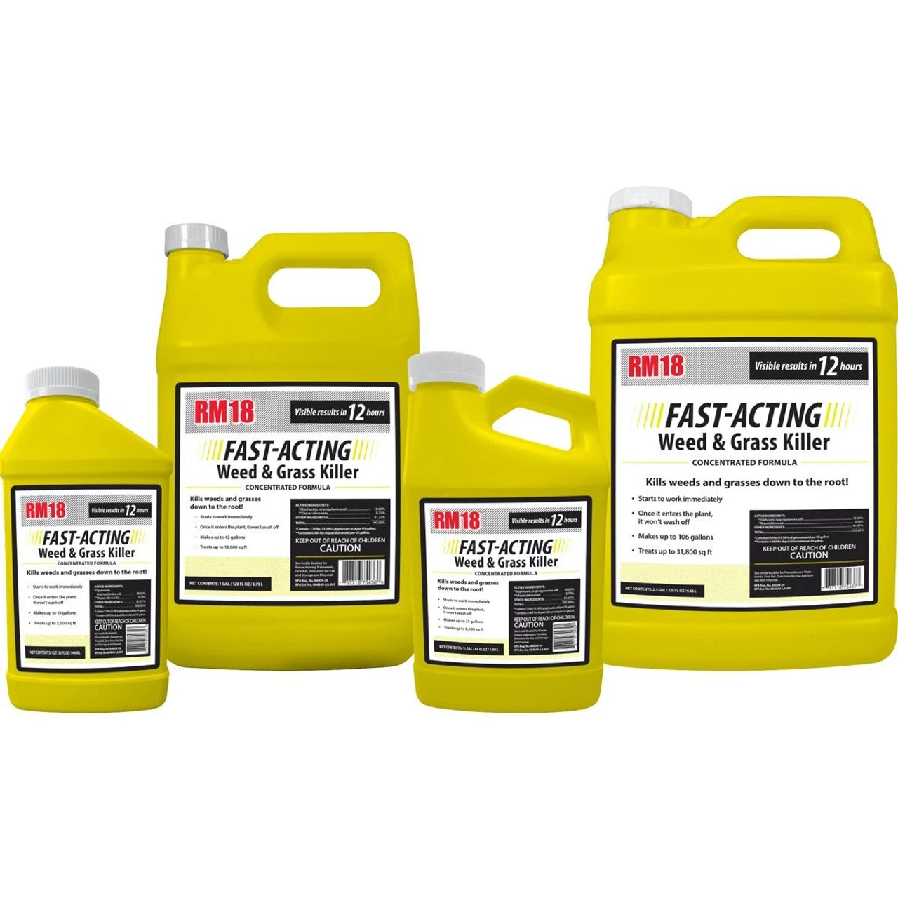 RM 18 Fast-Acting Weed & Grass Killer Concentrate 3 RM 18 Fast-Acting Weed & Grass Killer Concentrate